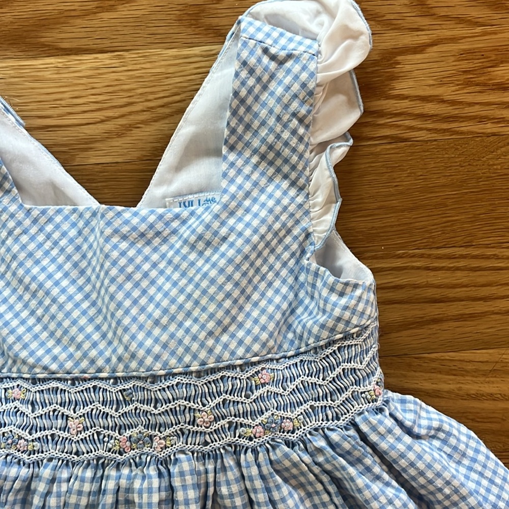 Luli & Me Gingham Dress - Picture 2 of 6